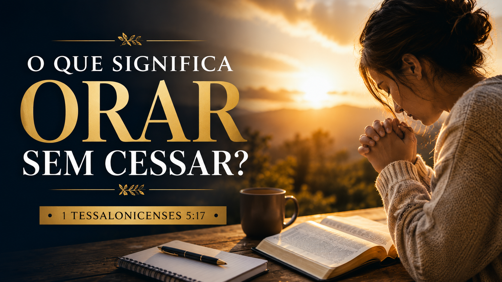 O Que Significa Orar Sem Cessar? Explicação Bíblica