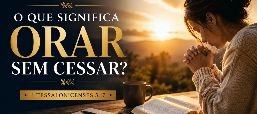 O Que Significa Orar Sem Cessar? Explicação Bíblica