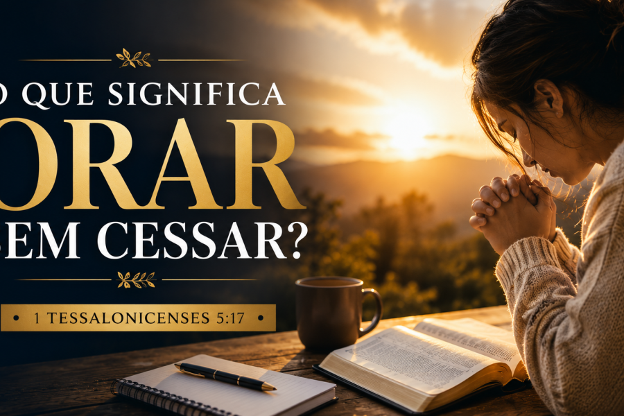 O Que Significa Orar Sem Cessar? Explicação Bíblica